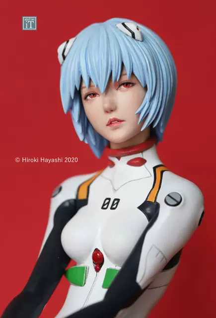 Garage Kit hand-made resin white model Lin Hoji Ayanami white model