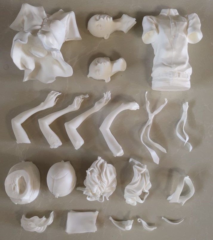 Garage kit unpainted garage resin model kit　Doukyuusei　Resin Figure Kit