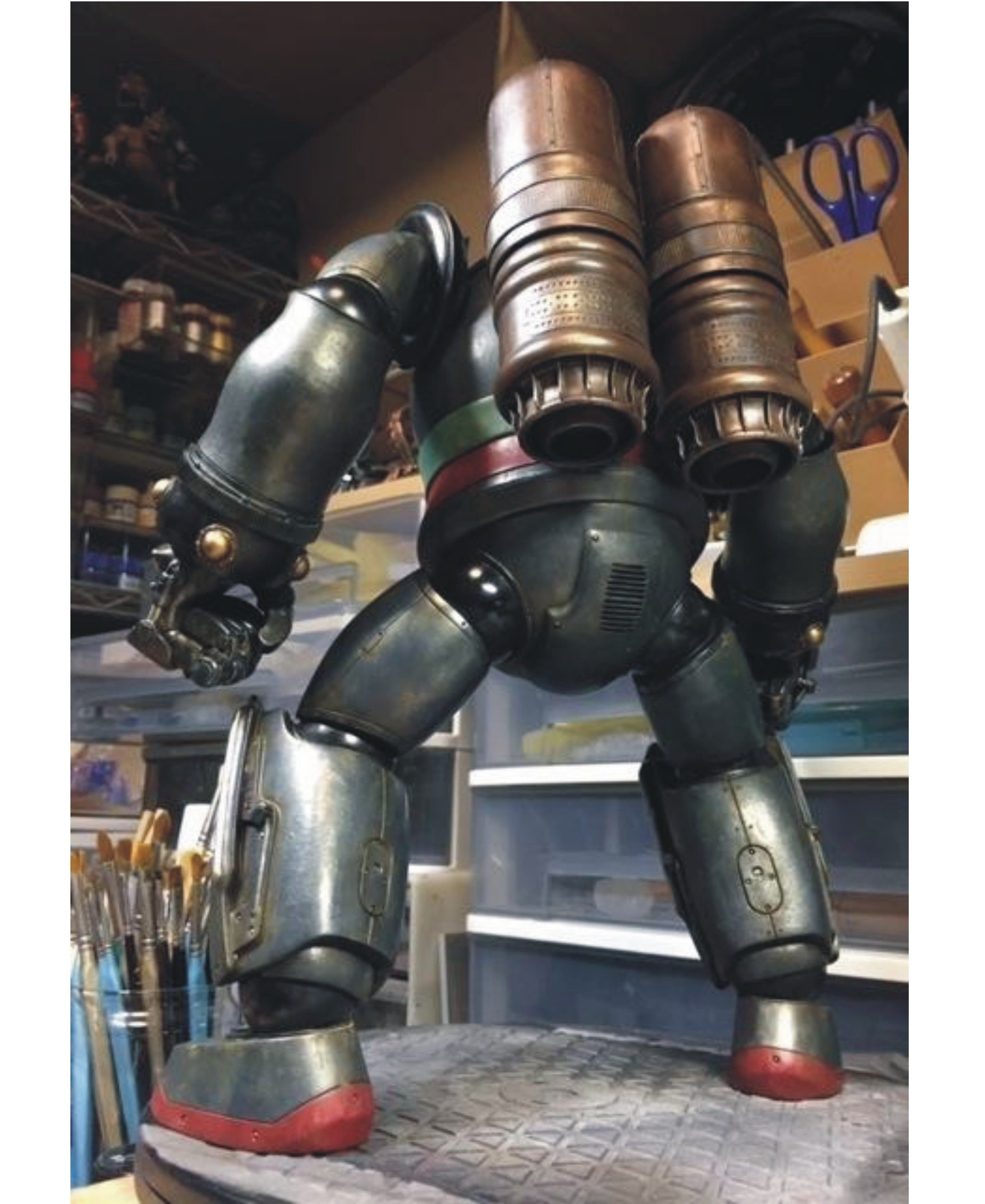 Garage Kit Resin Figure Kit Iron 28