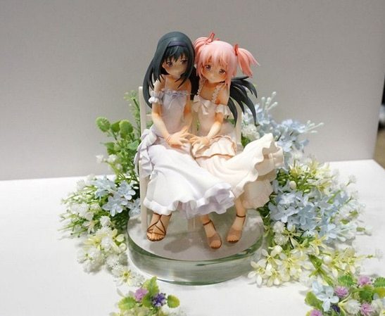 Garage Kit  resin die.it WF2014 magical girl small round xiao mei flame die.it spot
