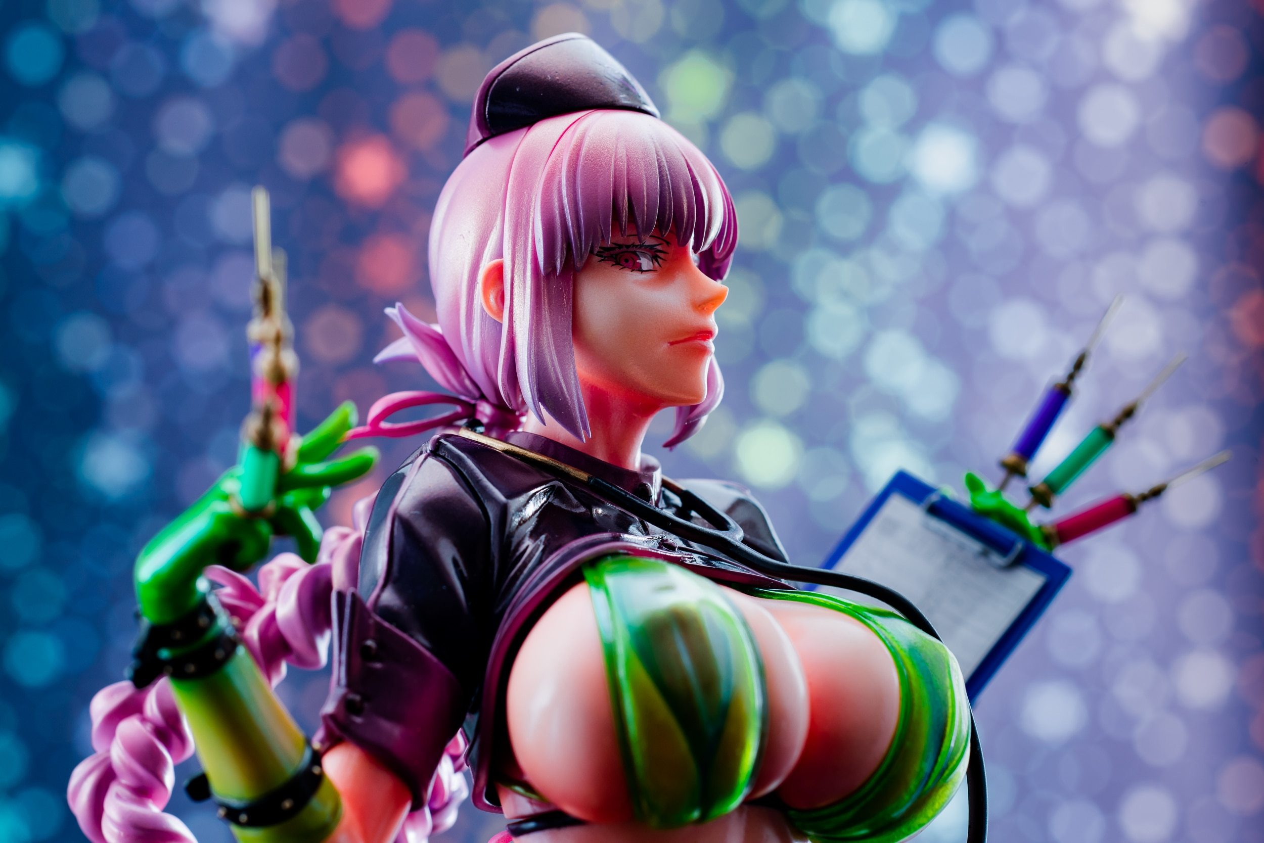 Garage Kit Unpainted Garage Resin Model Kit　1/6  FGO Nightingale Garage Kit