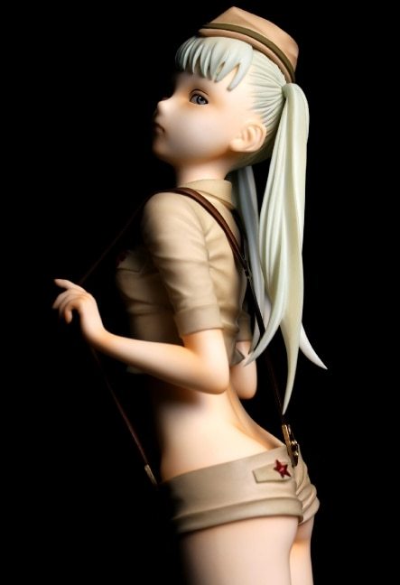Garage Kit Unpainted Garage Resin Model Kit　1/6　 klondike soil　Resin Figure Kit