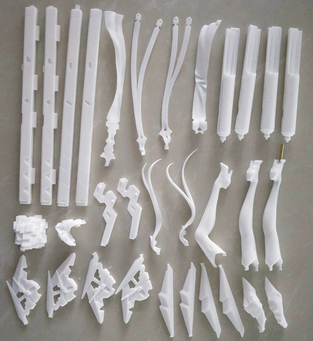 Garage Kit  Hand-made Resin White Mold Machine Mother Nova White Mold