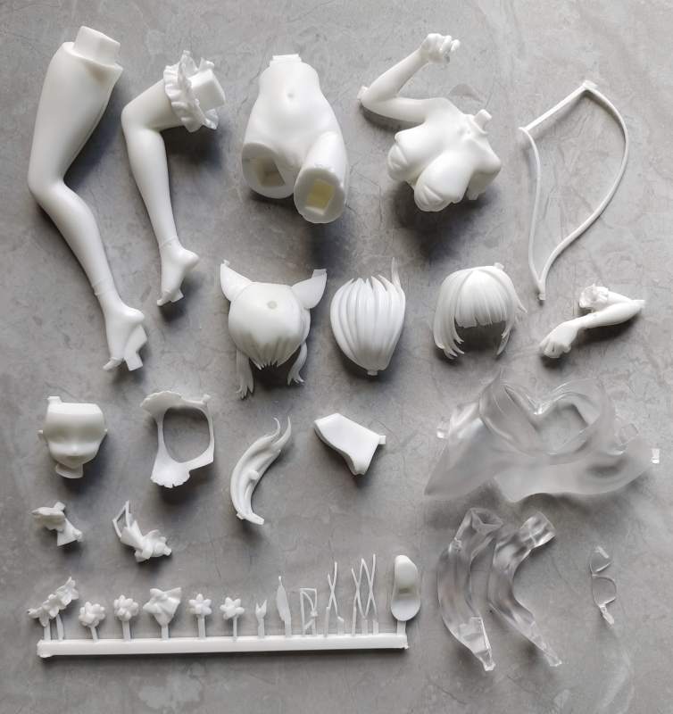 Garage Kit hand-made resin white mold Miyagawa Takeshi's new work Azur Lane Cheshire white mold spot