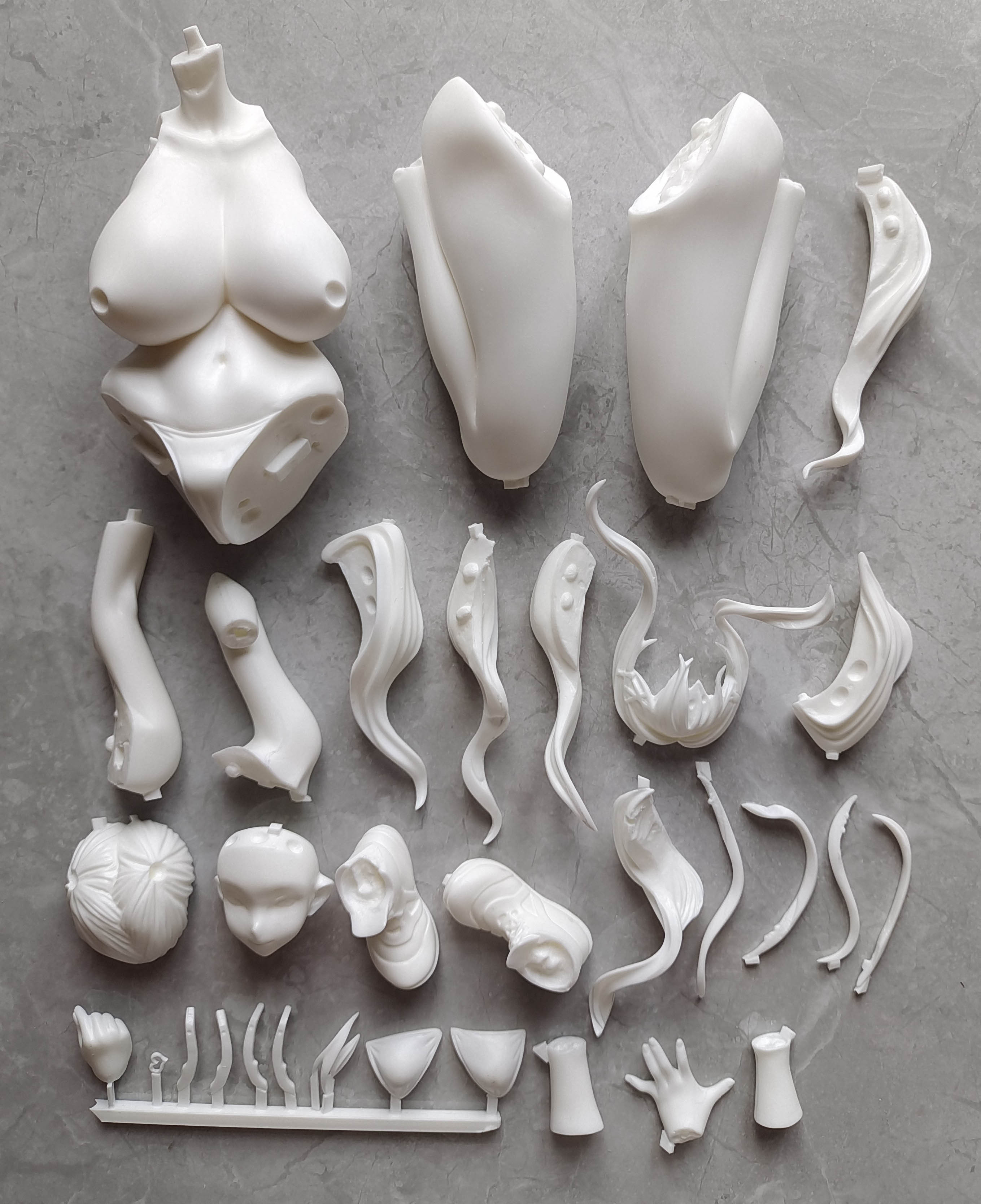 Garage Kit Hand do resin die.it blue line bly die.it merton spot