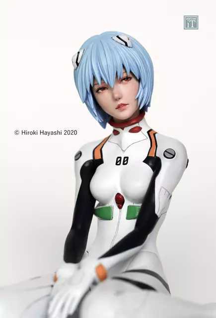 Garage Kit hand-made resin white model Lin Hoji Ayanami white model
