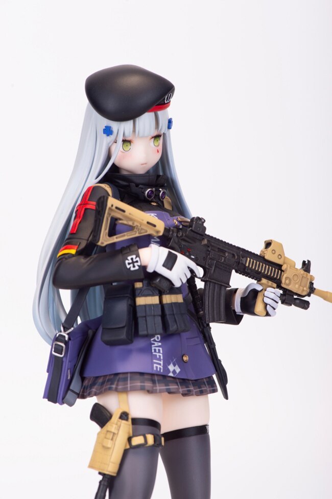 Garage Kit Unpainted Garage Resin Model Kit　1/6　Girl front line HK416　Resin Figure Kit