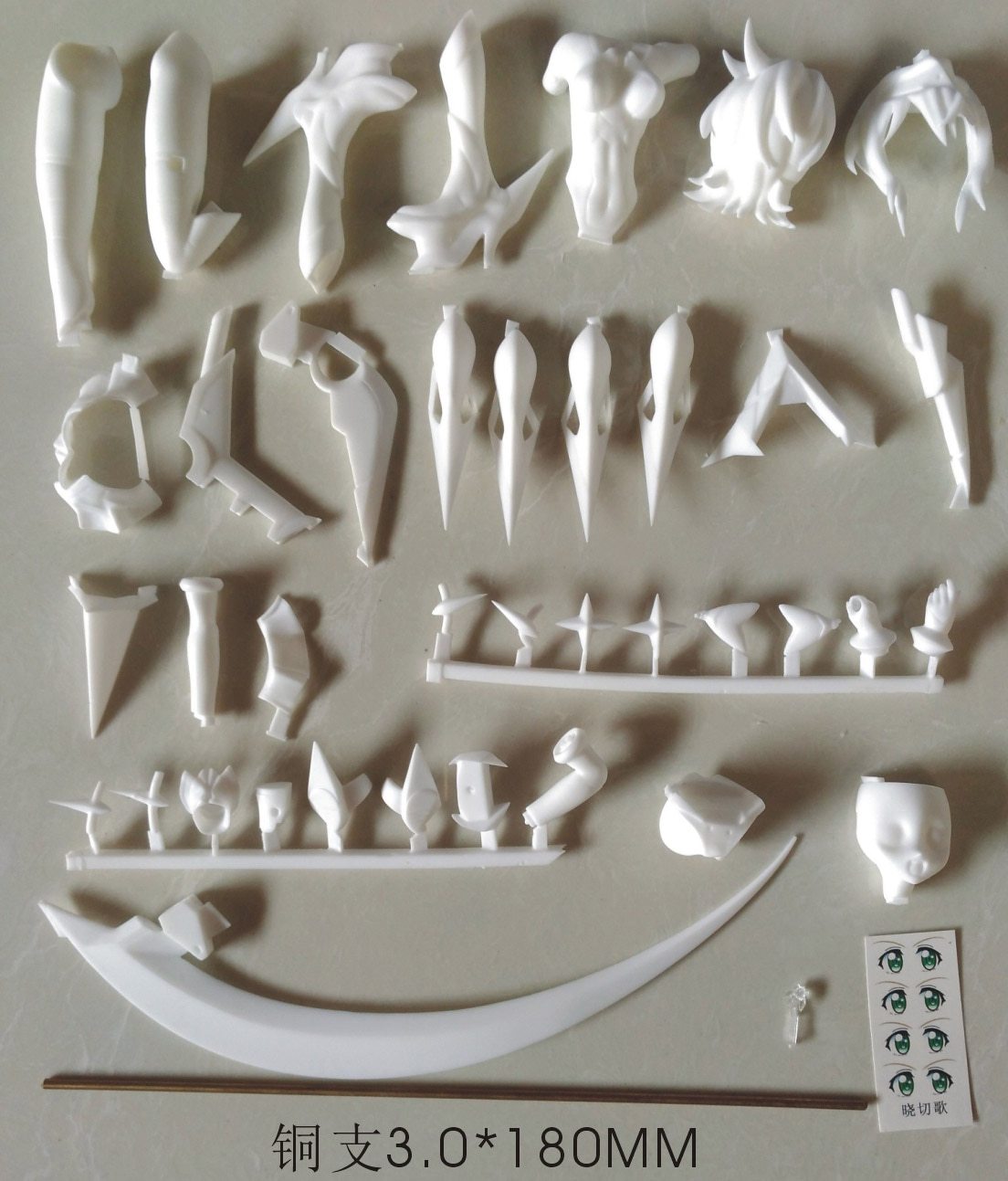 Garage Kit Unpainted Garage Resin Model Kit summer war last month to read her xiao song cut die.it spot