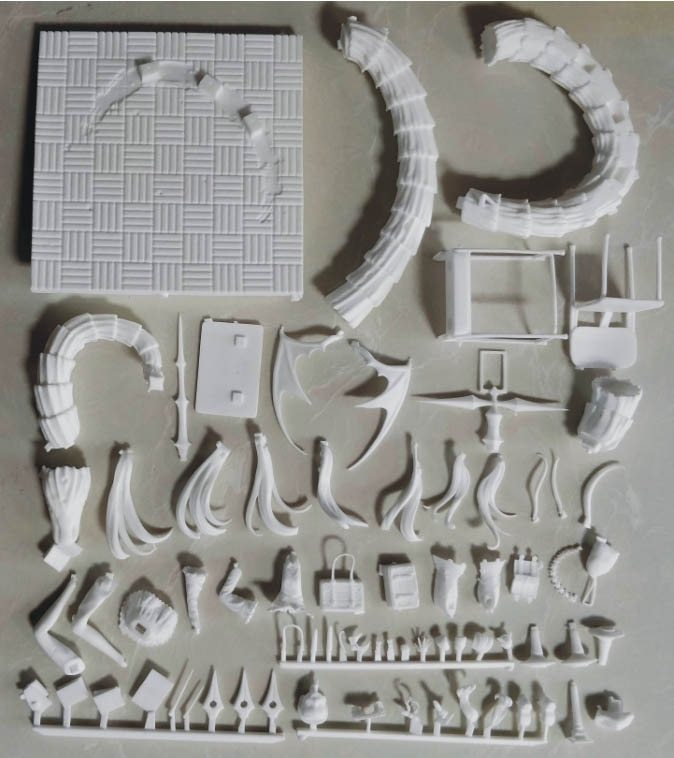 Garage Kit Unpainted Garage Resin Model Kit carly oster die.it spot