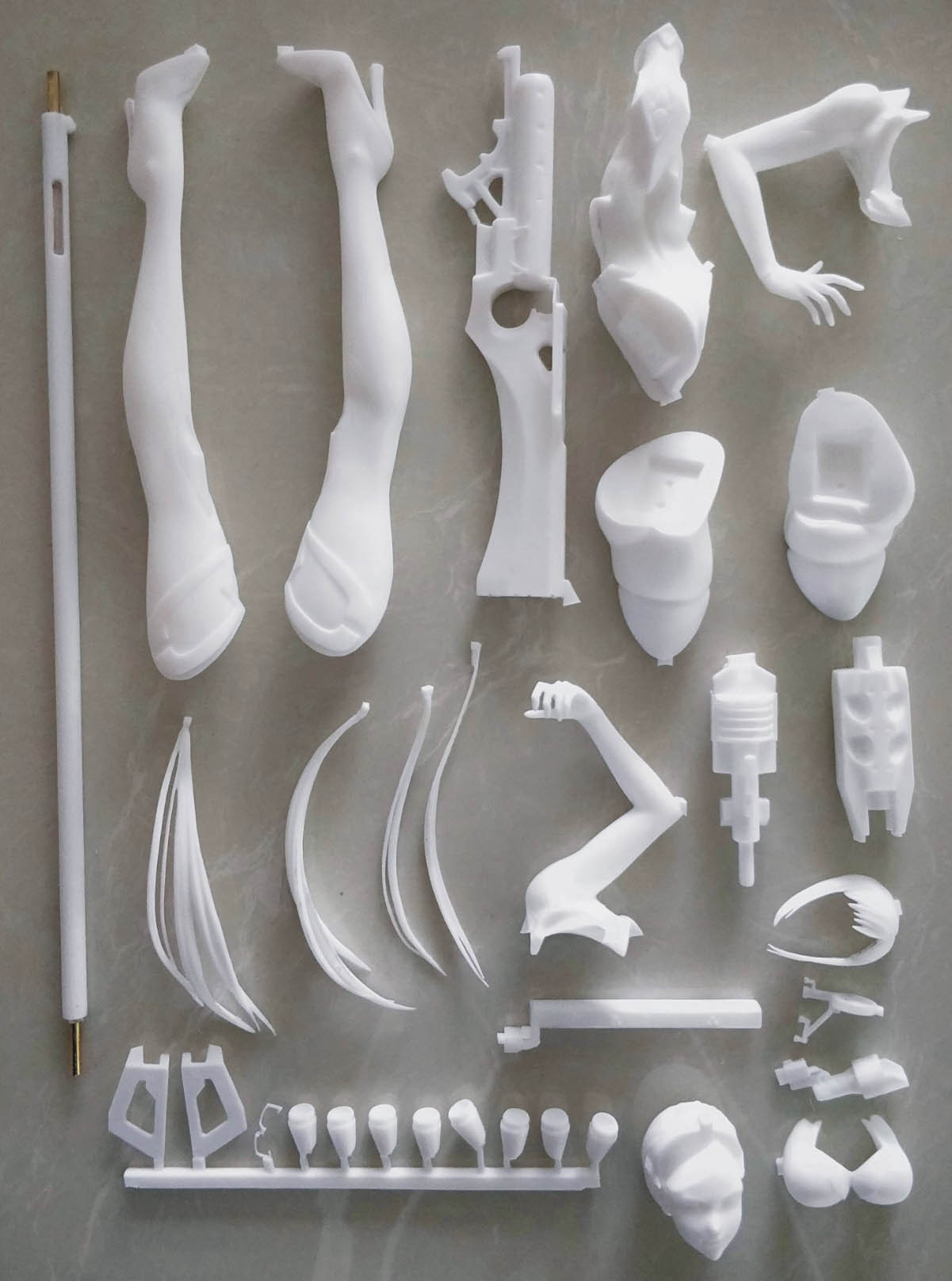 Garage Kit resin die.it WF2020 dong ji ohsawa ・ Mary die.it spot light  maki wave