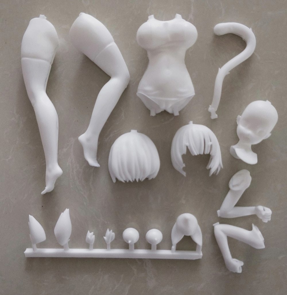 Garage Kit  white mold hand-made resin white mold WF2020 winter blue route mountain white mold
