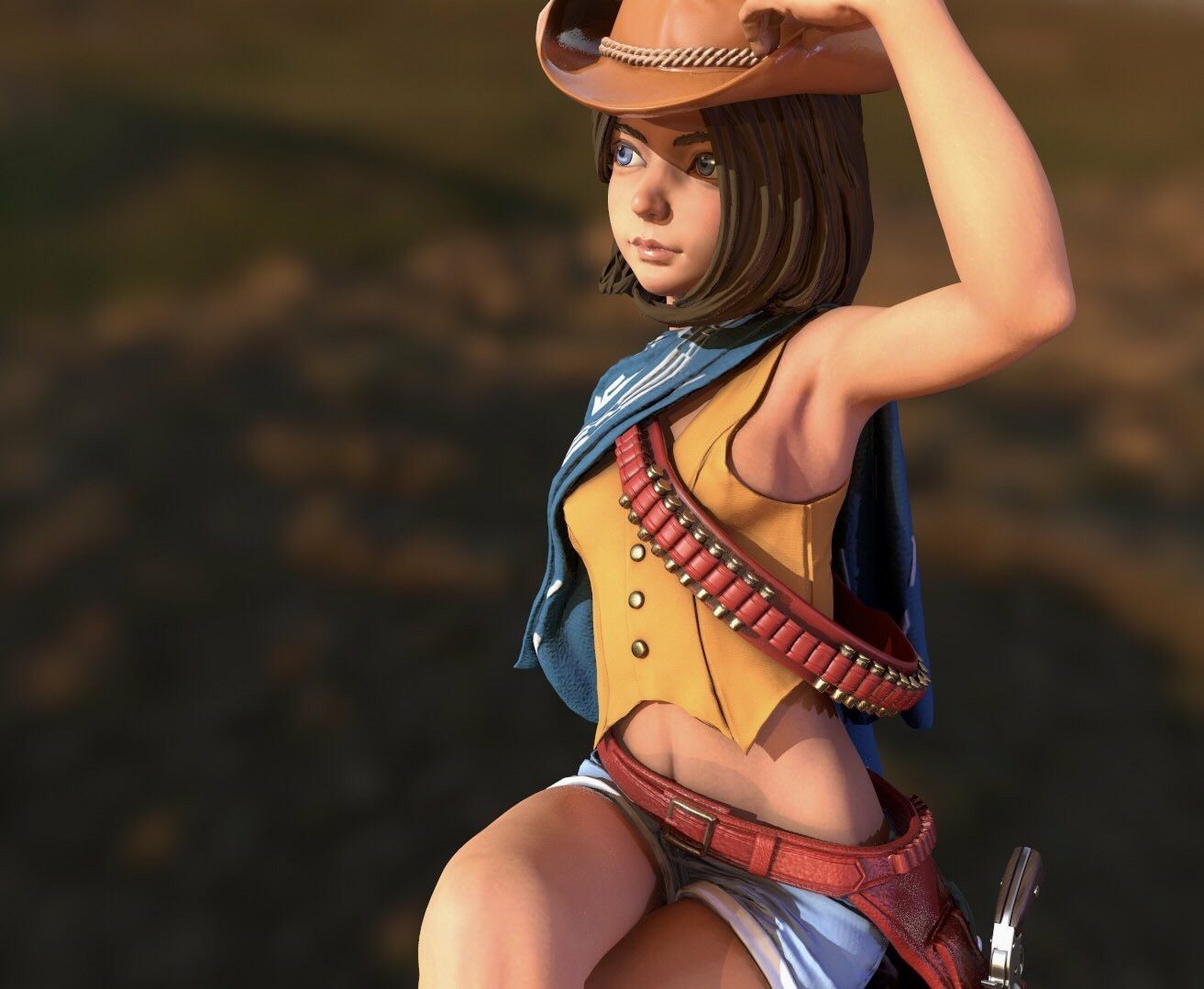 Garage Kit white model WF2019 summer COWGIRL LIV