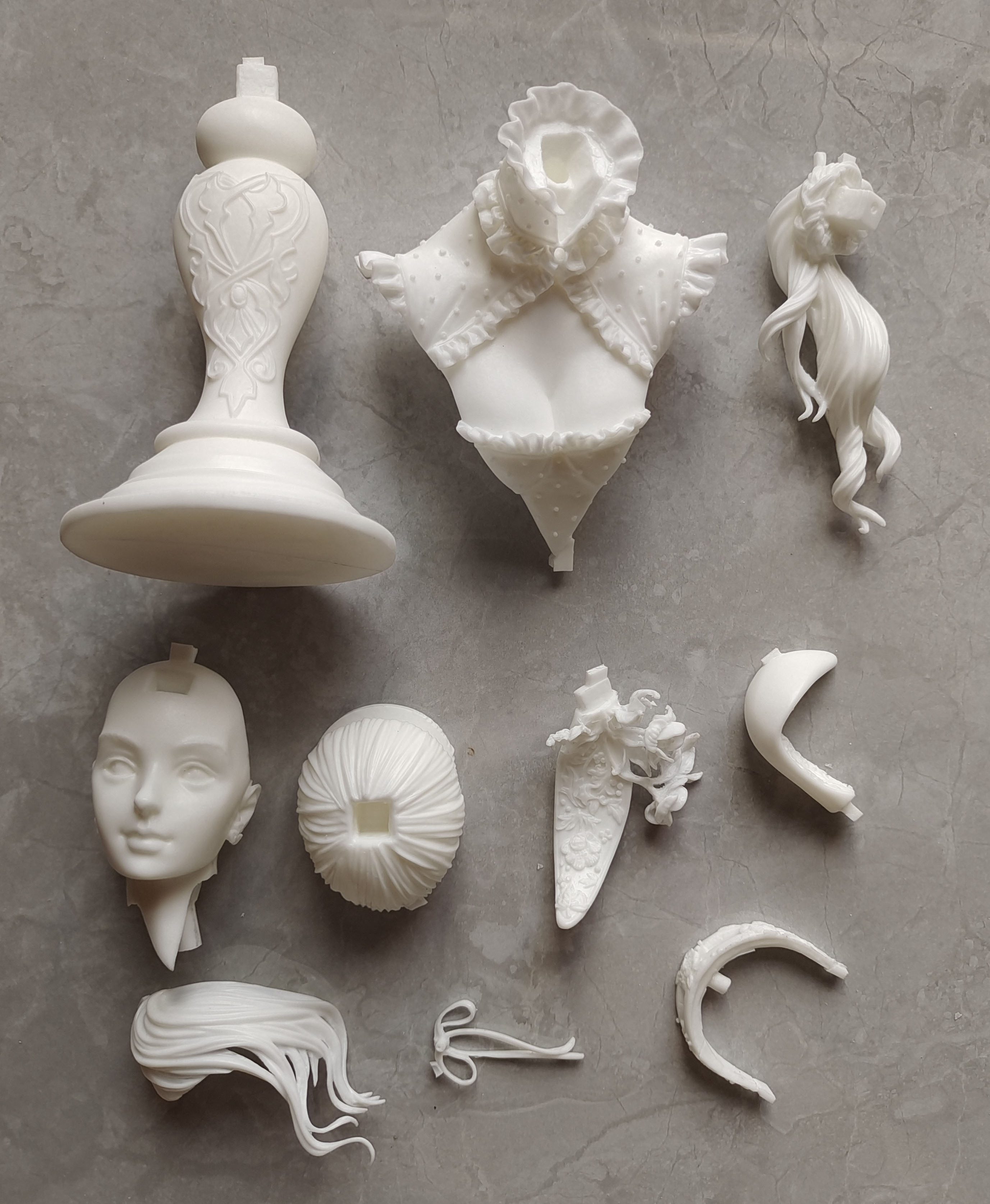 Garage Kit hand do resin die.it Balmain Bunny Bunny statue Balmain die.it