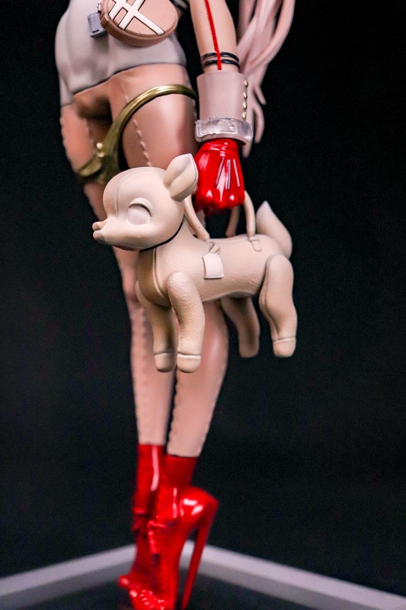 Garage Kit  Figure Resin White Mould Gynecology M DEER Deer Girl White Mould