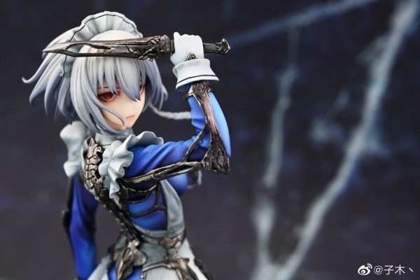 Garage Kit  Hand-made Resin White Mold Touhou Project Sakiya Sakiya White Mold Spot