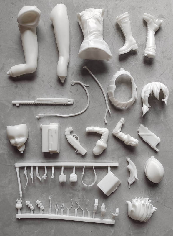 Garage Kit Figure Resin White Mold Haruka Igusa