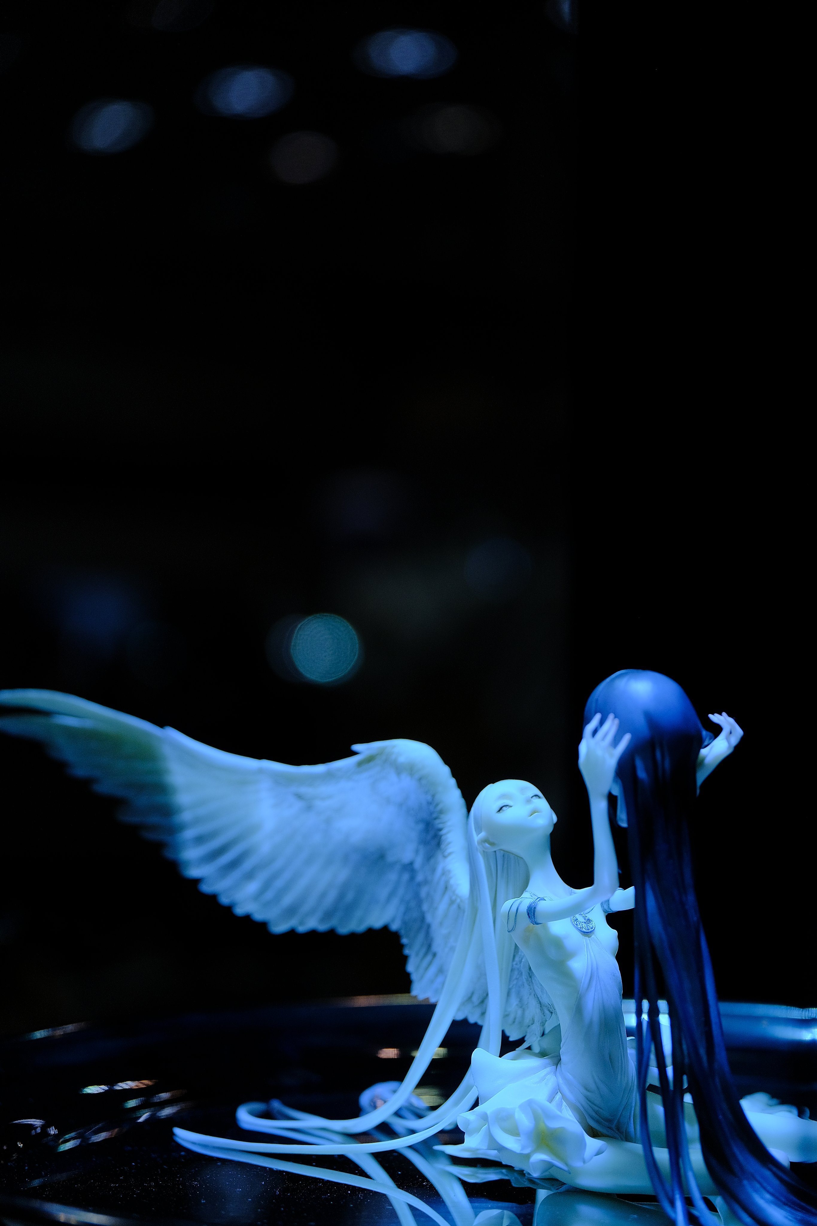 Garage Kit Die.it hand do resin die.it WF2020 stone from long, winter plant girl salome