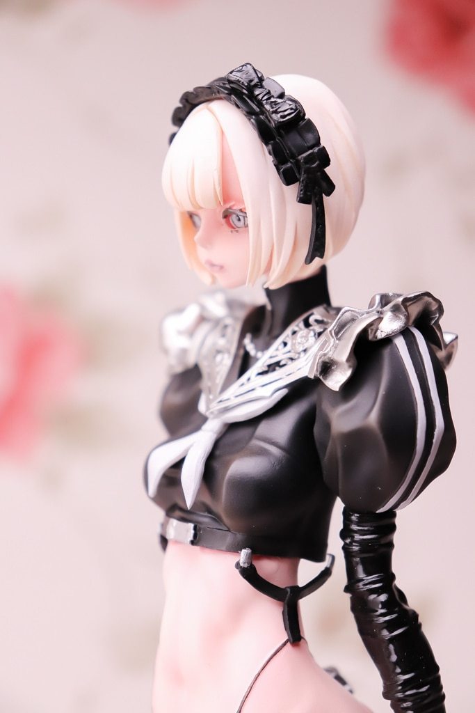 Garage Kit  hand-made resin white mold The panda nanny