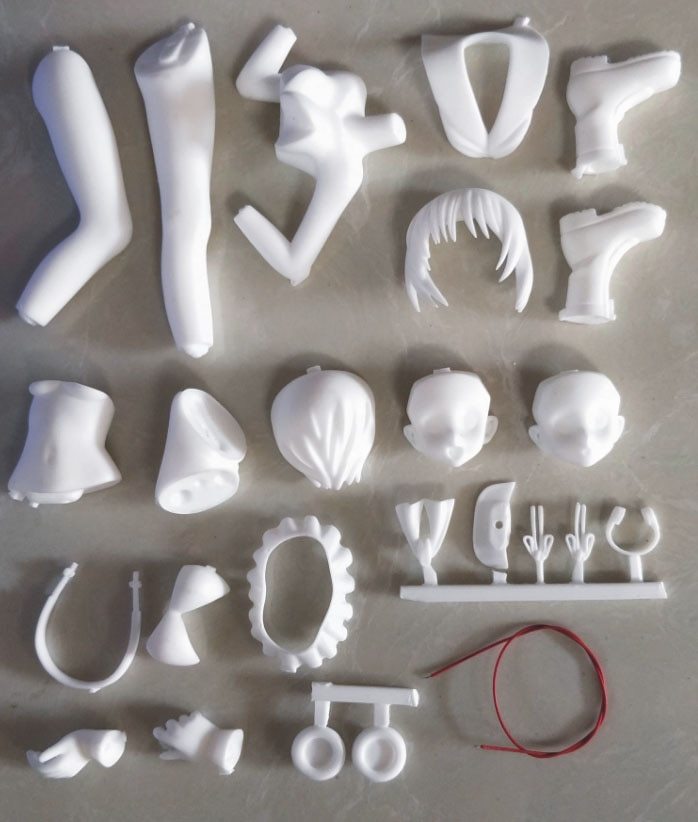 Garage Kit  Resin Figure Kit GK hand do resin die.it had 18 girls live with chariots west water with Ming die.it spot