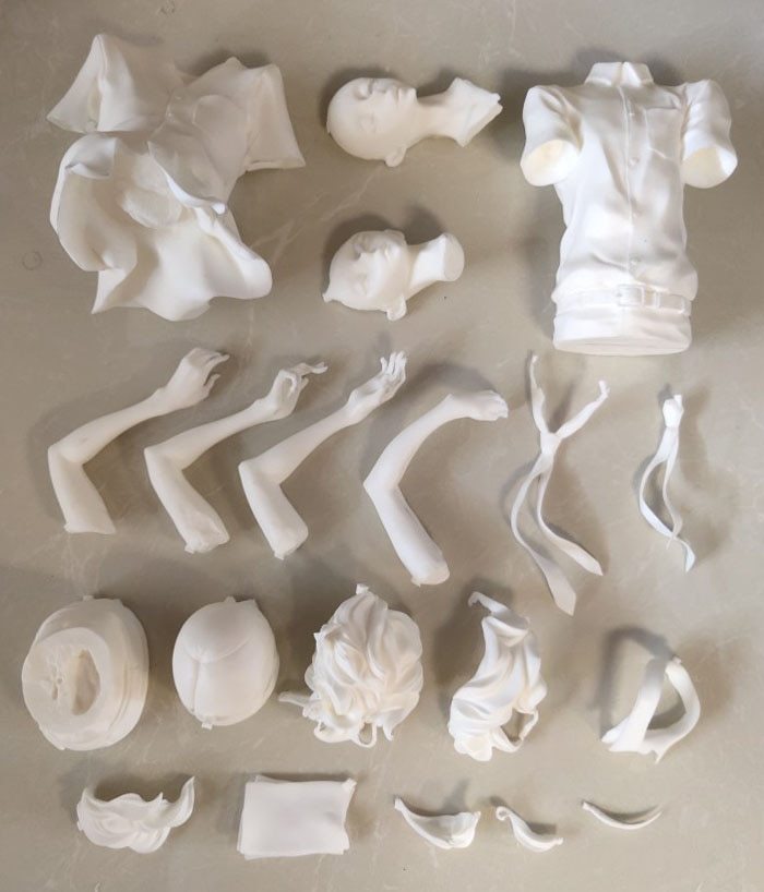 Garage kit unpainted garage resin model kit　Doukyuusei　Resin Figure Kit