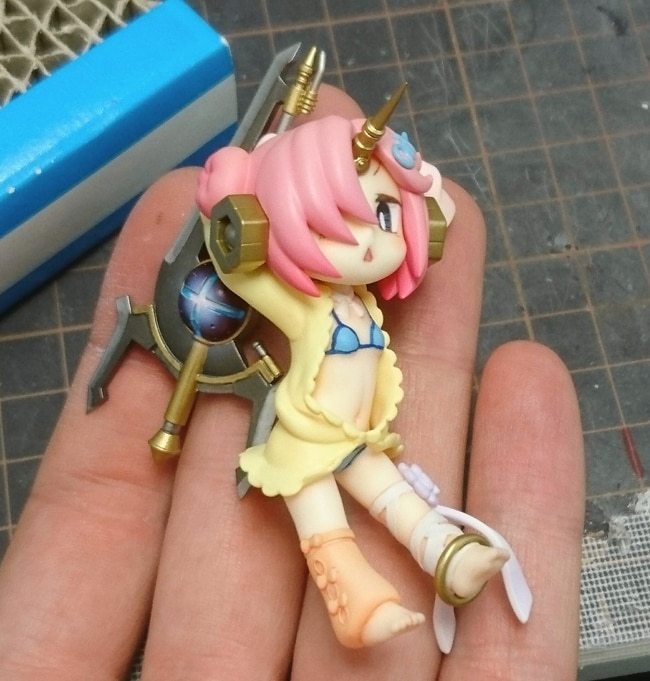 Garage Kit  Resin Figure Kit GK die.it hand do WF2019 summer SD frankenstein Ken niang die.it