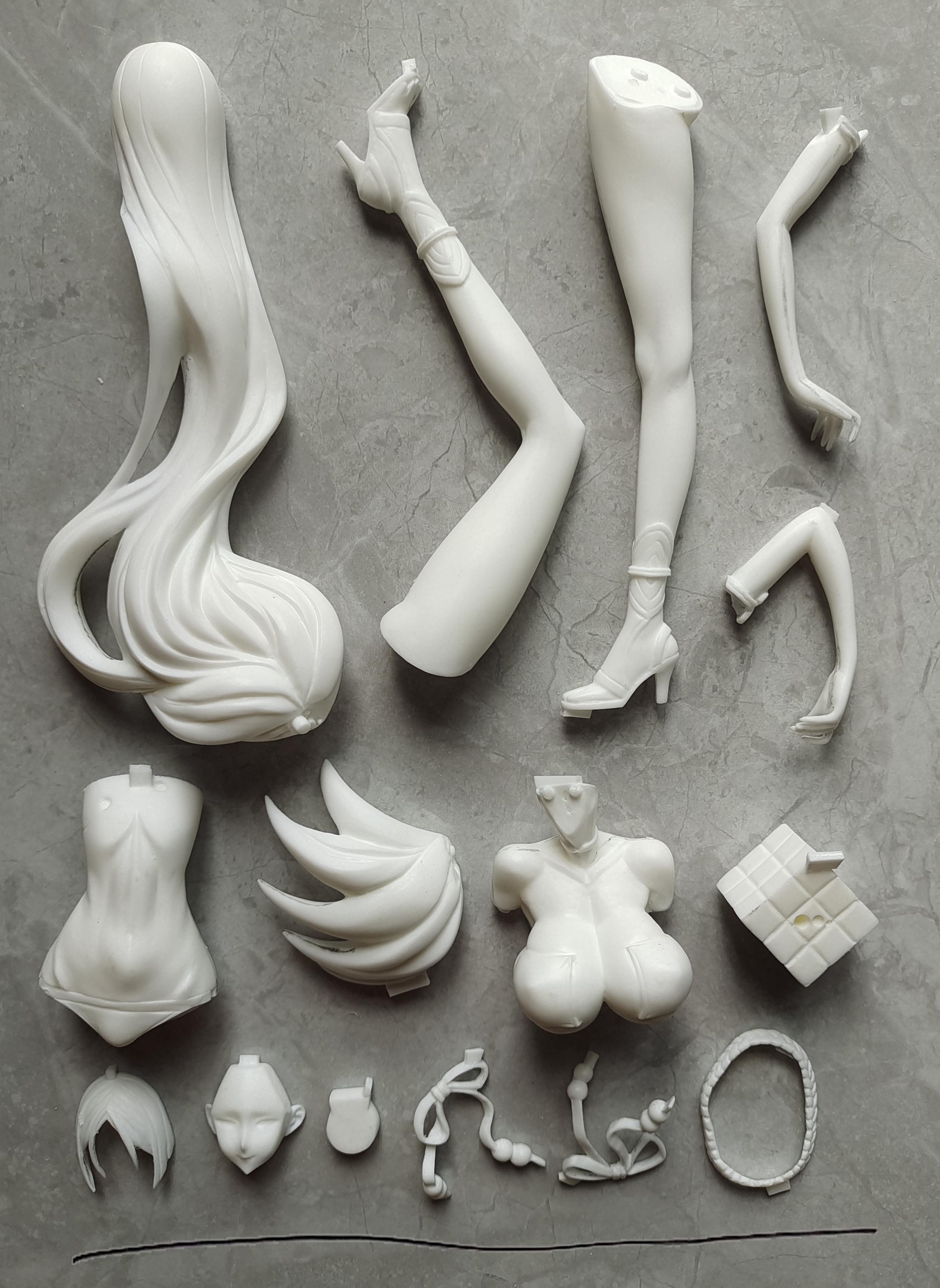 Garage Kit hand do resin die.it water source Lai Guangbai mode spot