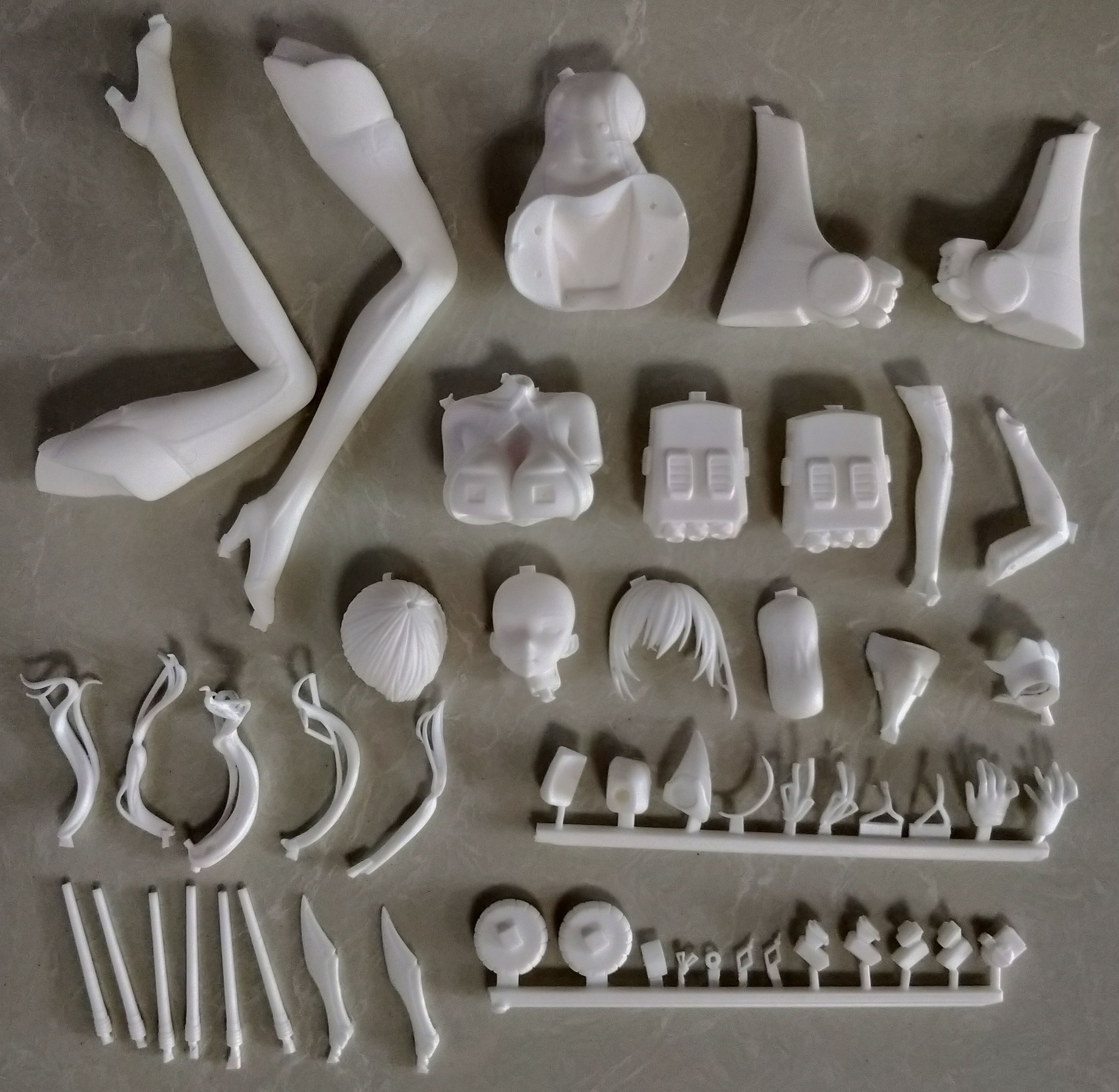 Garage Kit Unpainted Garage Resin Model Kit　1/6  Blue route St. Louis Garage Kit