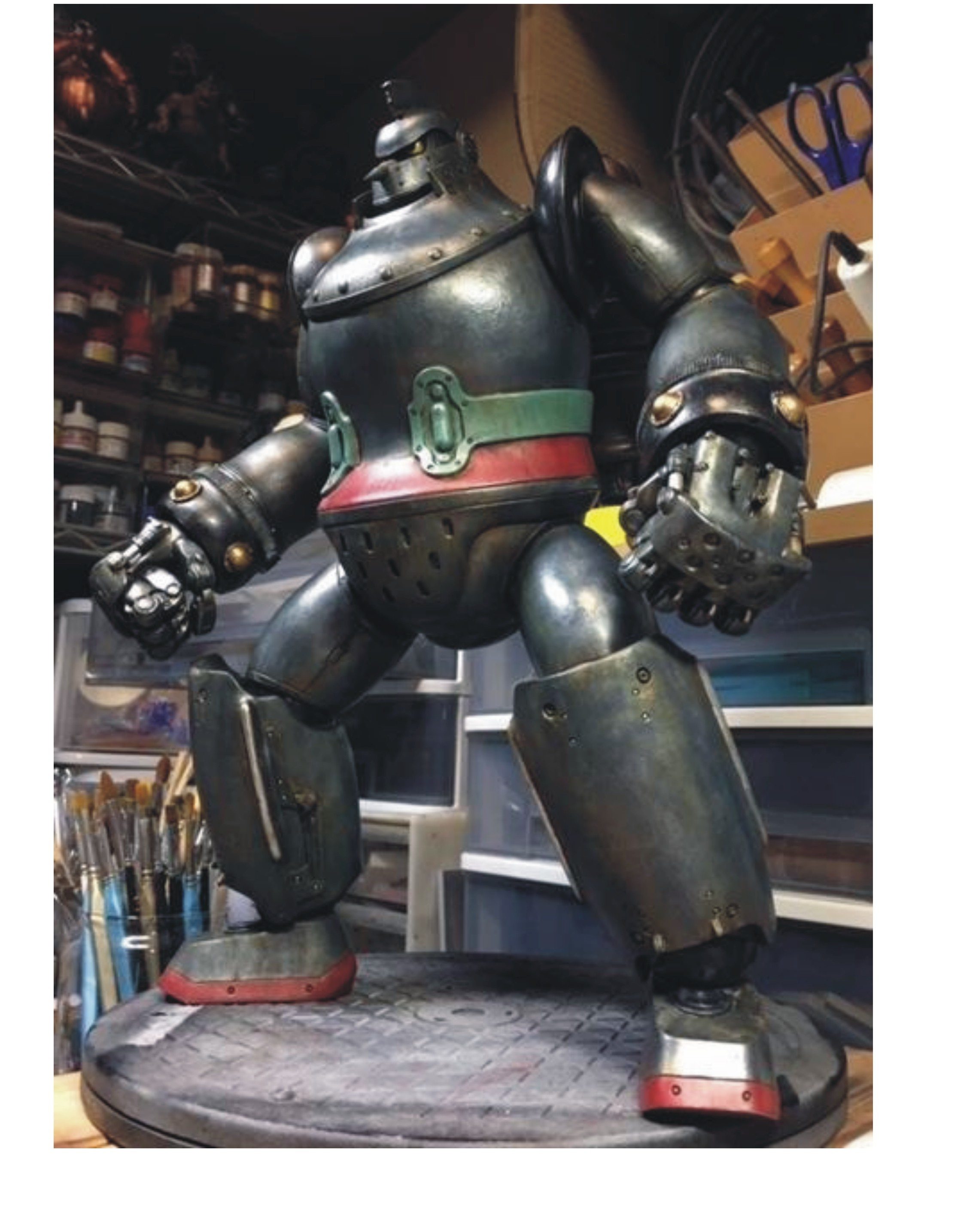 Garage Kit Resin Figure Kit Iron 28