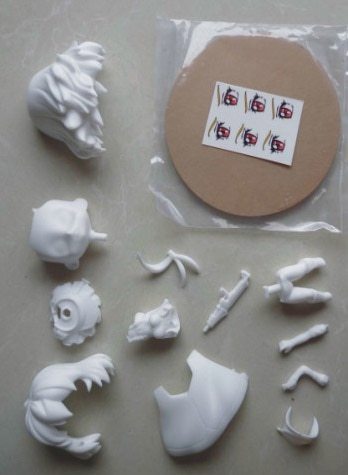 Garage Kit  Resin Figure Kit GK hand do resin die.it WF2015 summer angel round dance with dragons SD Angela die.it spot