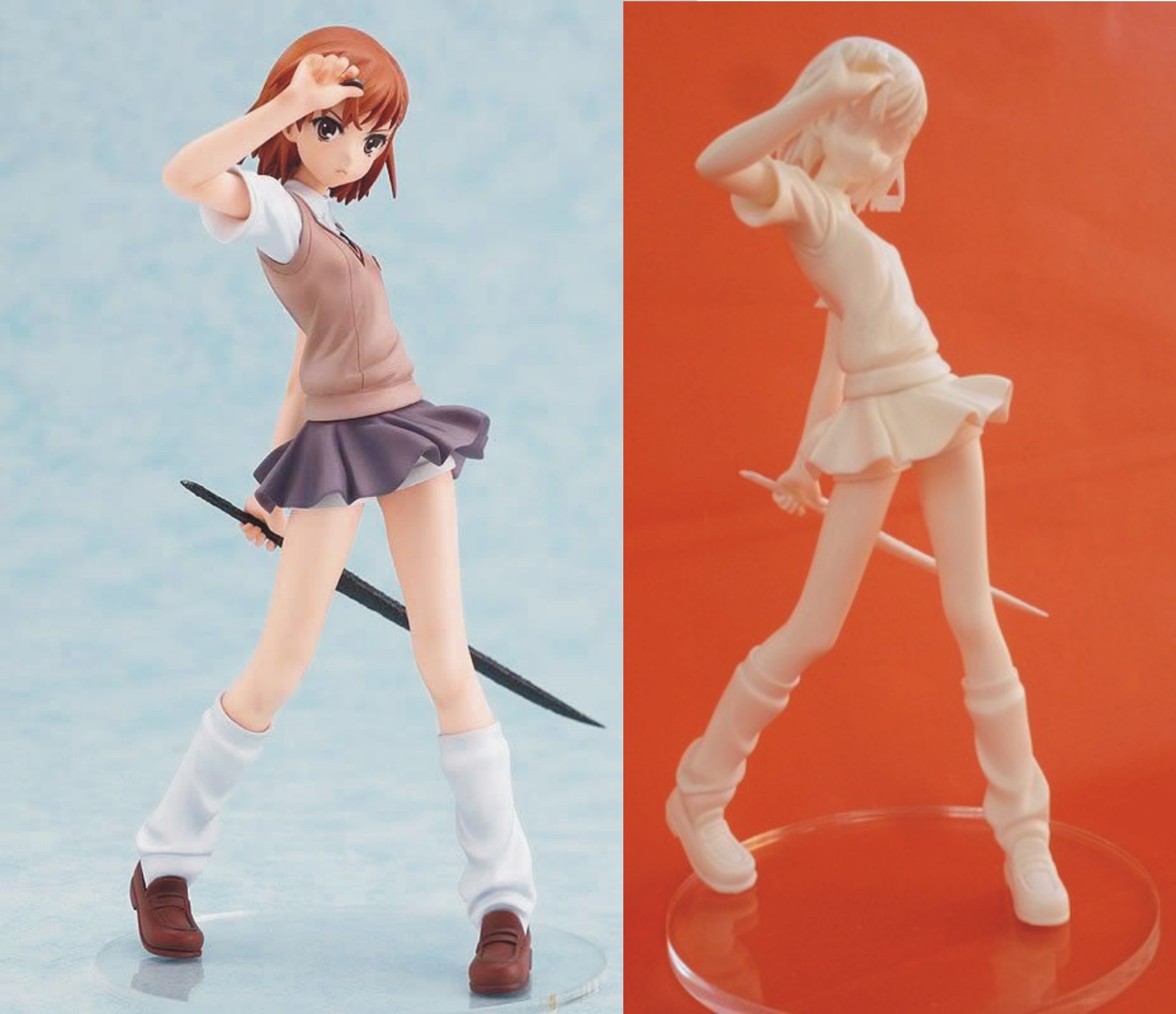 Garage Kit GK 1/8 hand do resin die.it royal elder sister science super electromagnetic tranship the piano cannons on the spot