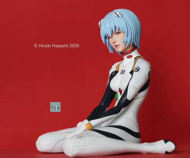 Garage Kit hand-made resin white model Lin Hoji Ayanami white model