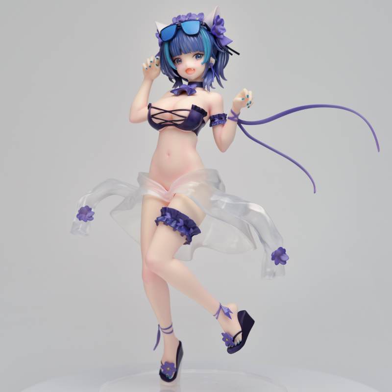 Garage Kit hand-made resin white mold Miyagawa Takeshi's new work Azur Lane Cheshire white mold spot