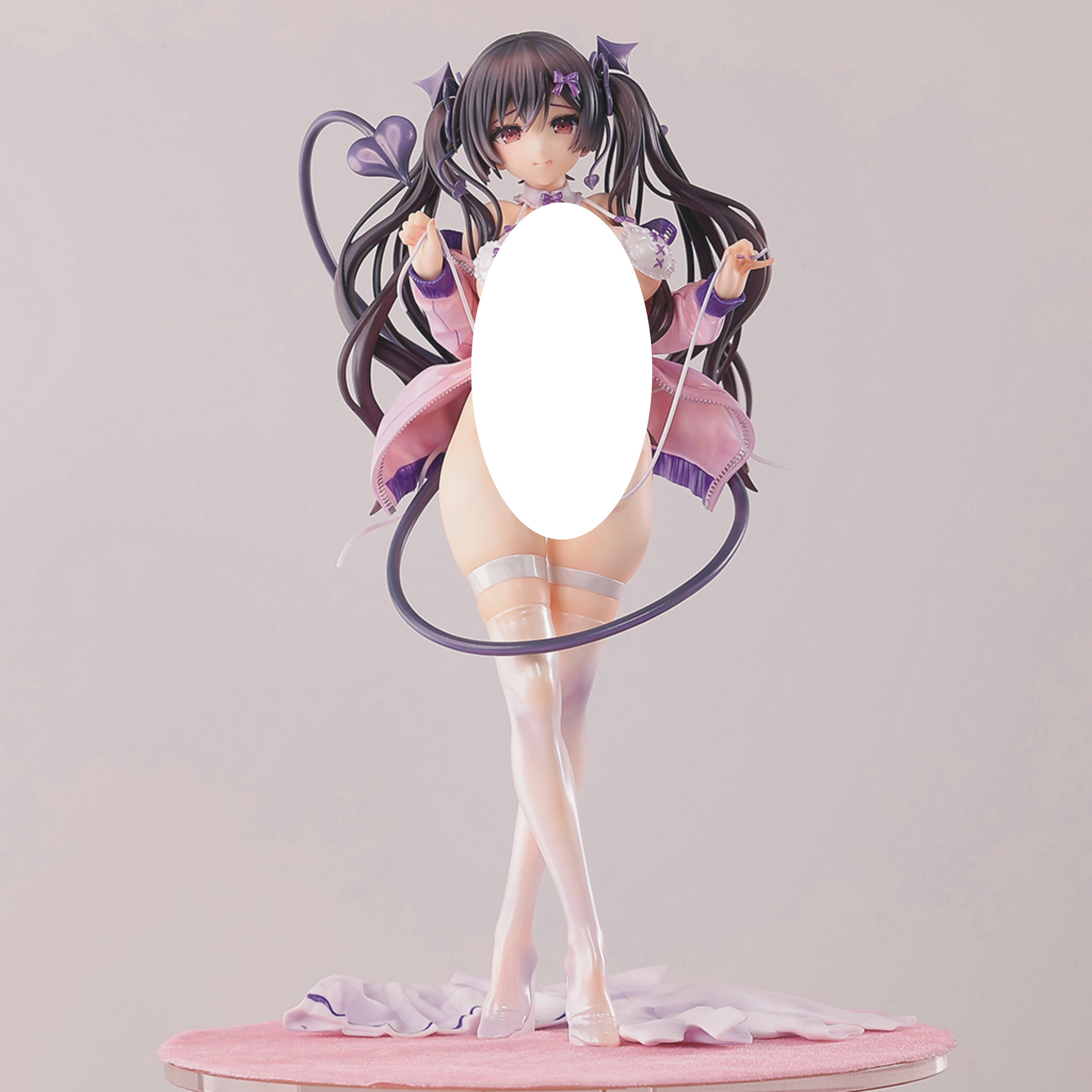 Garage Kit GK figure resin white mold Lias white mold spot