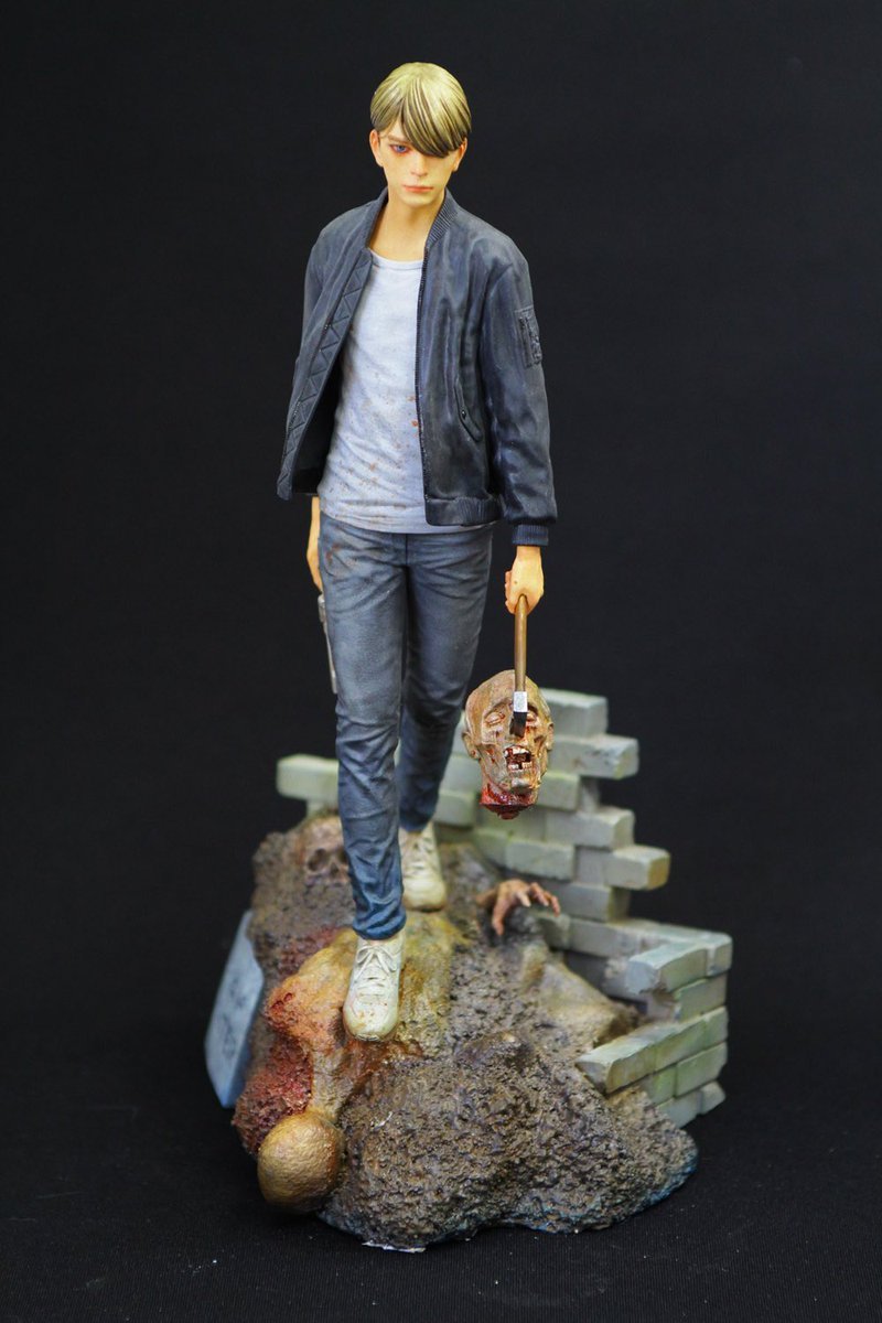 Garage Kit  Resin Figure Kit Survivors of GK hand do resin die.it WF2017 winter survival: 04 hunter die.it spot