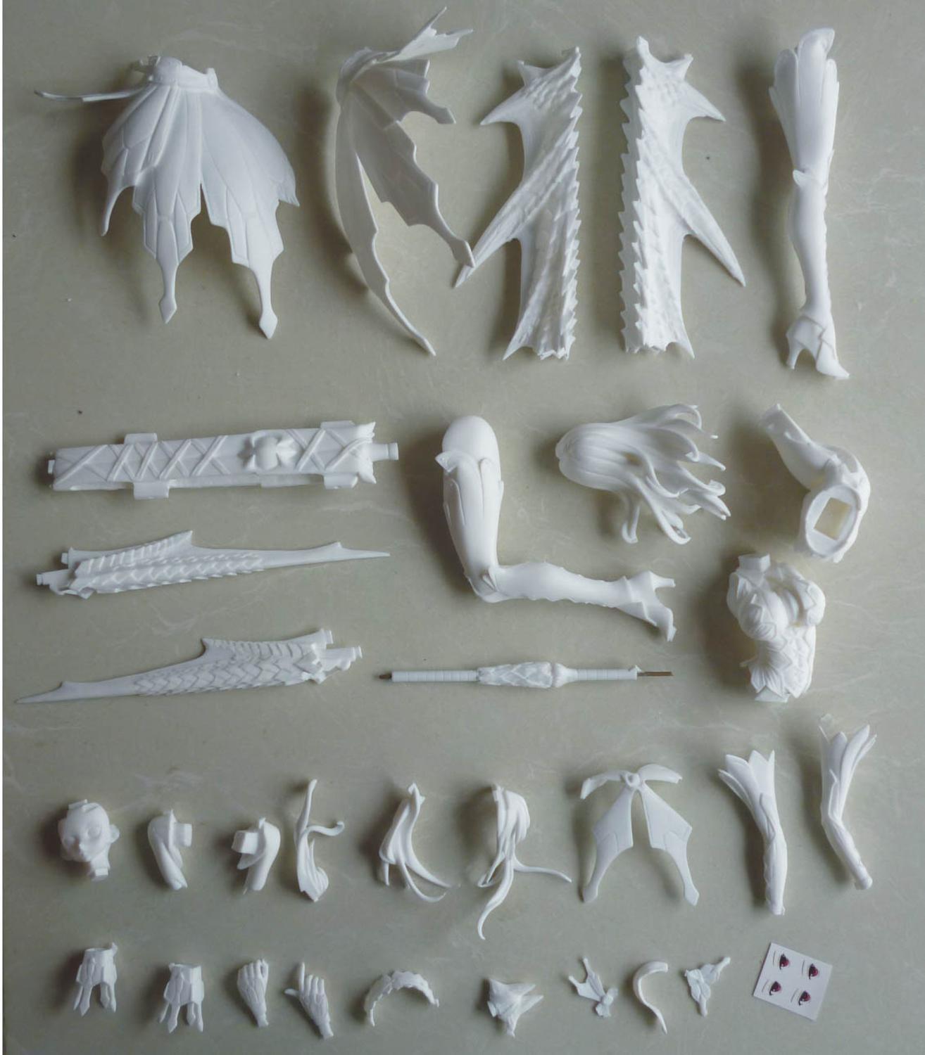 Garage Kit Unpainted Garage Resin Model Kit  hunter  magic  insects die.Garage Kit
