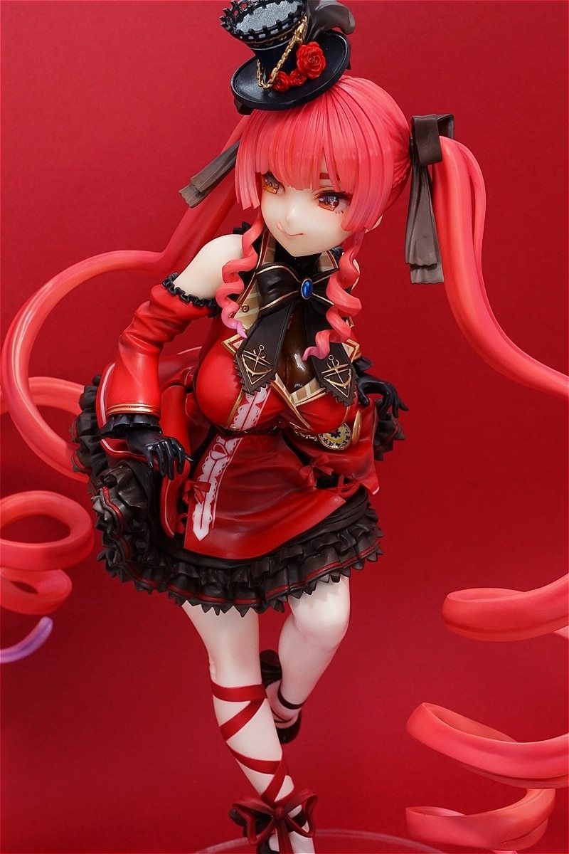 Garage Kit   figure resin white mold vtuber captain Baozhong Marlene white mold spot