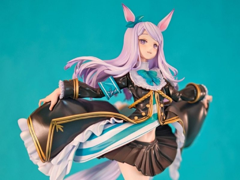 Garage Kit Figure Resin White Mould Jockey Maiden White McQueen White Mould Spot