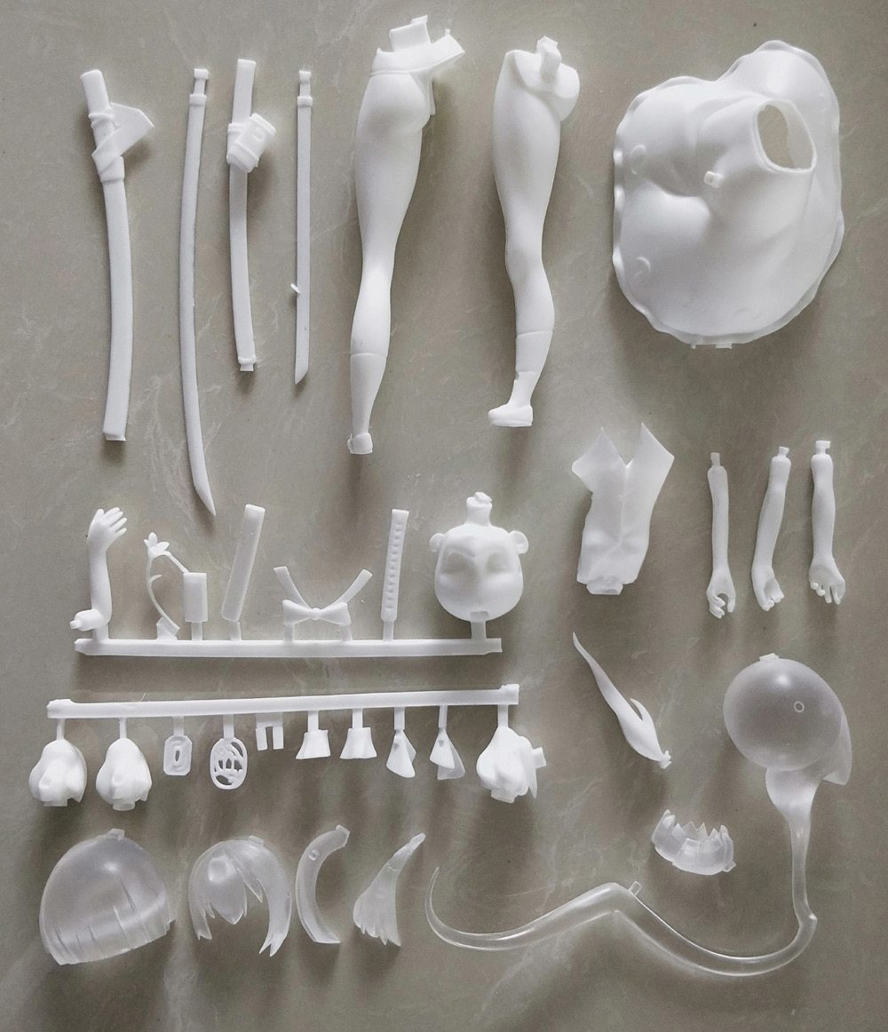 Garage Kit Figure Resin White Model Oriental Project Soul Demon Dream White Model