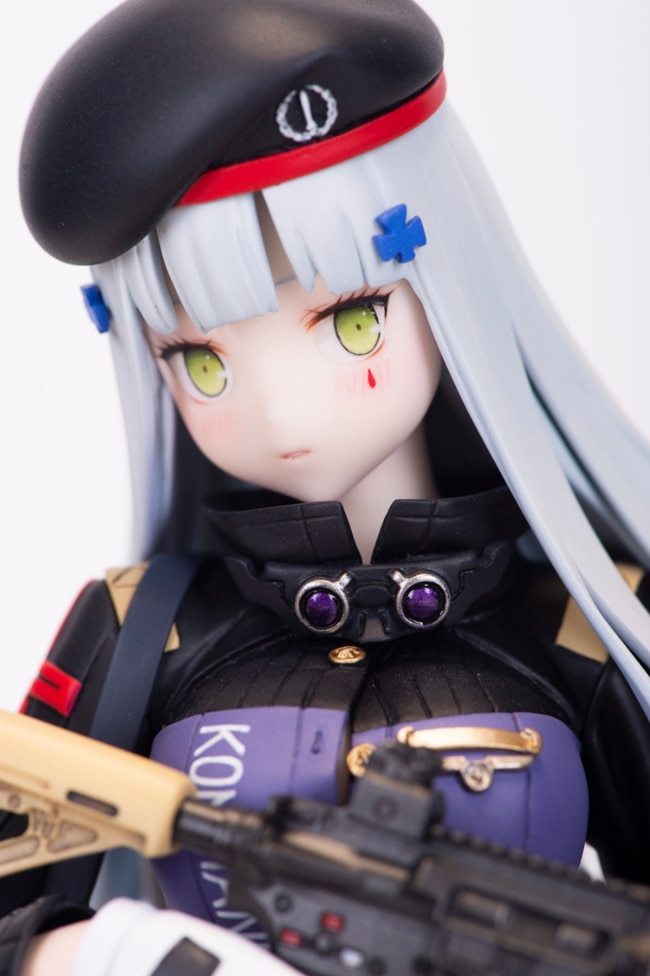 Garage Kit Unpainted Garage Resin Model Kit　1/6　Girl front line HK416　Resin Figure Kit