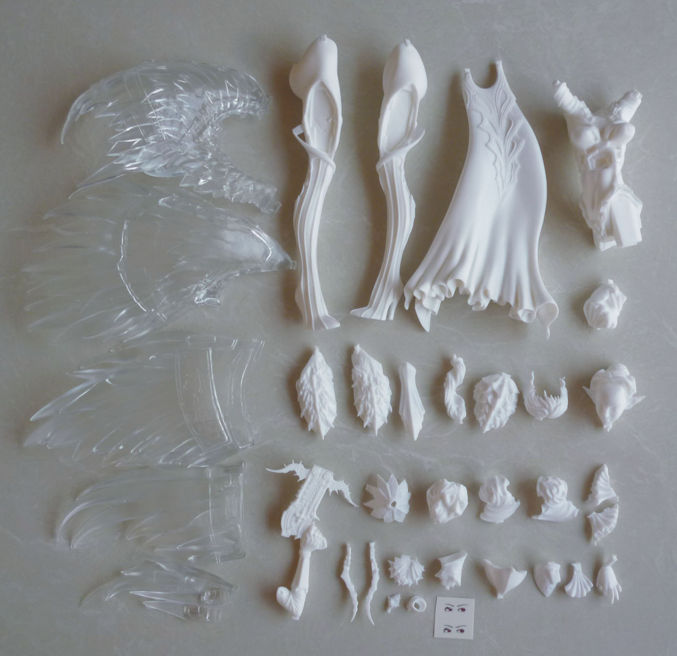 GK hand do resin die.it heaven 2 dark angel wing Kamael die.it spot