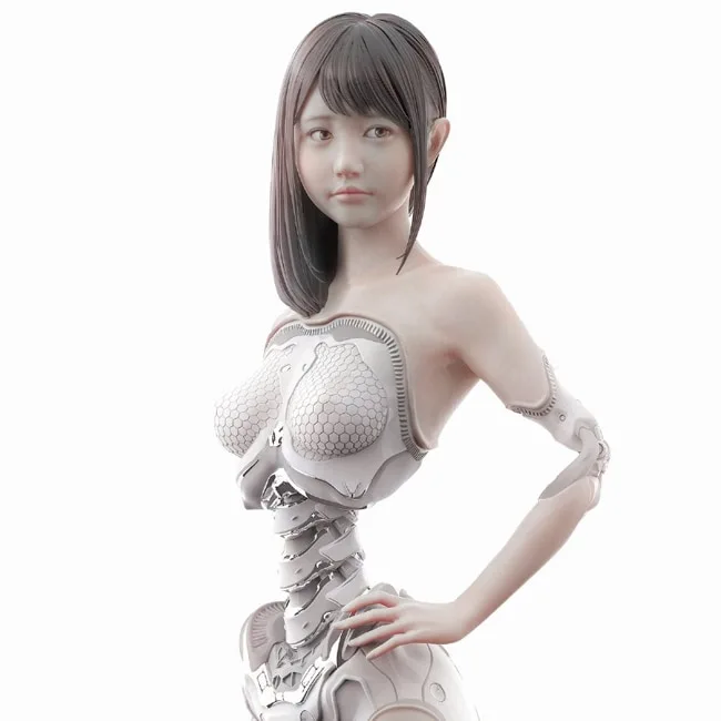 Garage Kit Unpainted Garage Resin Model Kit　1/6　Original Android 001 　Resin Figure Kit