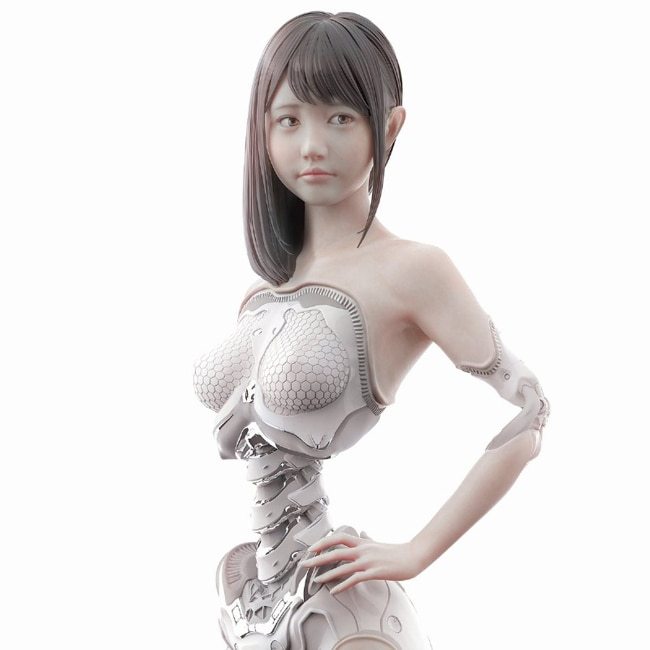 Garage Kit Unpainted Garage Resin Model Kit　1/6　Original Android 001 　Resin Figure Kit