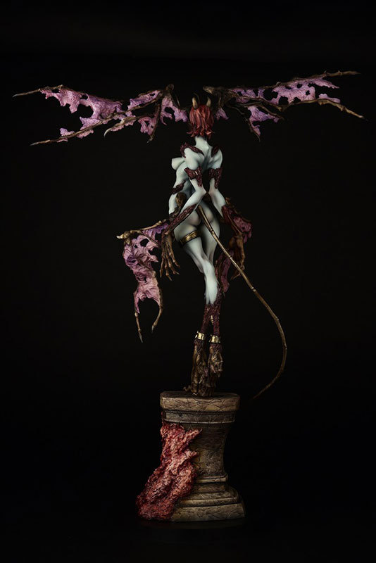 Garage Kit Unpainted Garage Resin Model Kit　The Extreme Devil　Red shadow girl　Resin Figure Kit