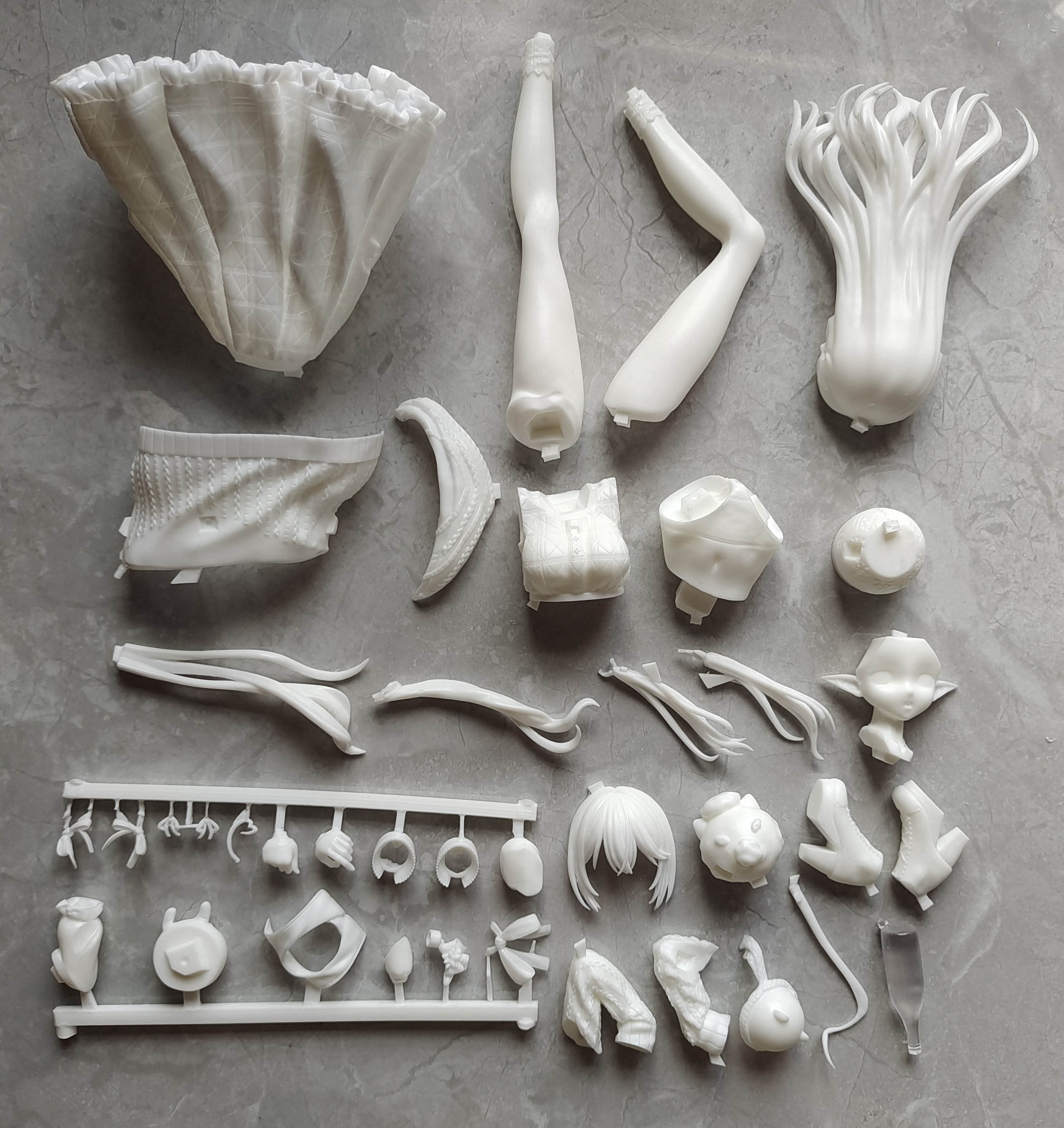 Garage Kit hand do resin die.it hololive snowflakes lamy die.it