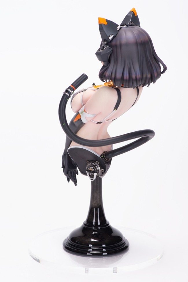 Garage Kit GK hand do resin die.it KITTEN catgirl bust
