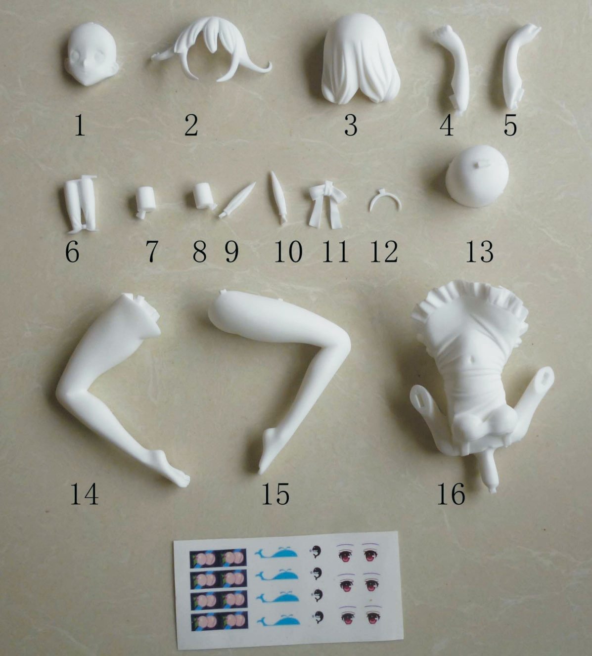 Garage Kit hand do resin die.it WF2015 winter fleet ships big niang whale die.it spot