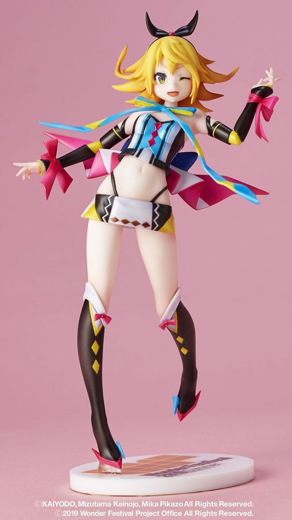 Garage Kit  White Model Hand-made WF2019 Summer NEXT DOOR Kanban Girl White Model Spot