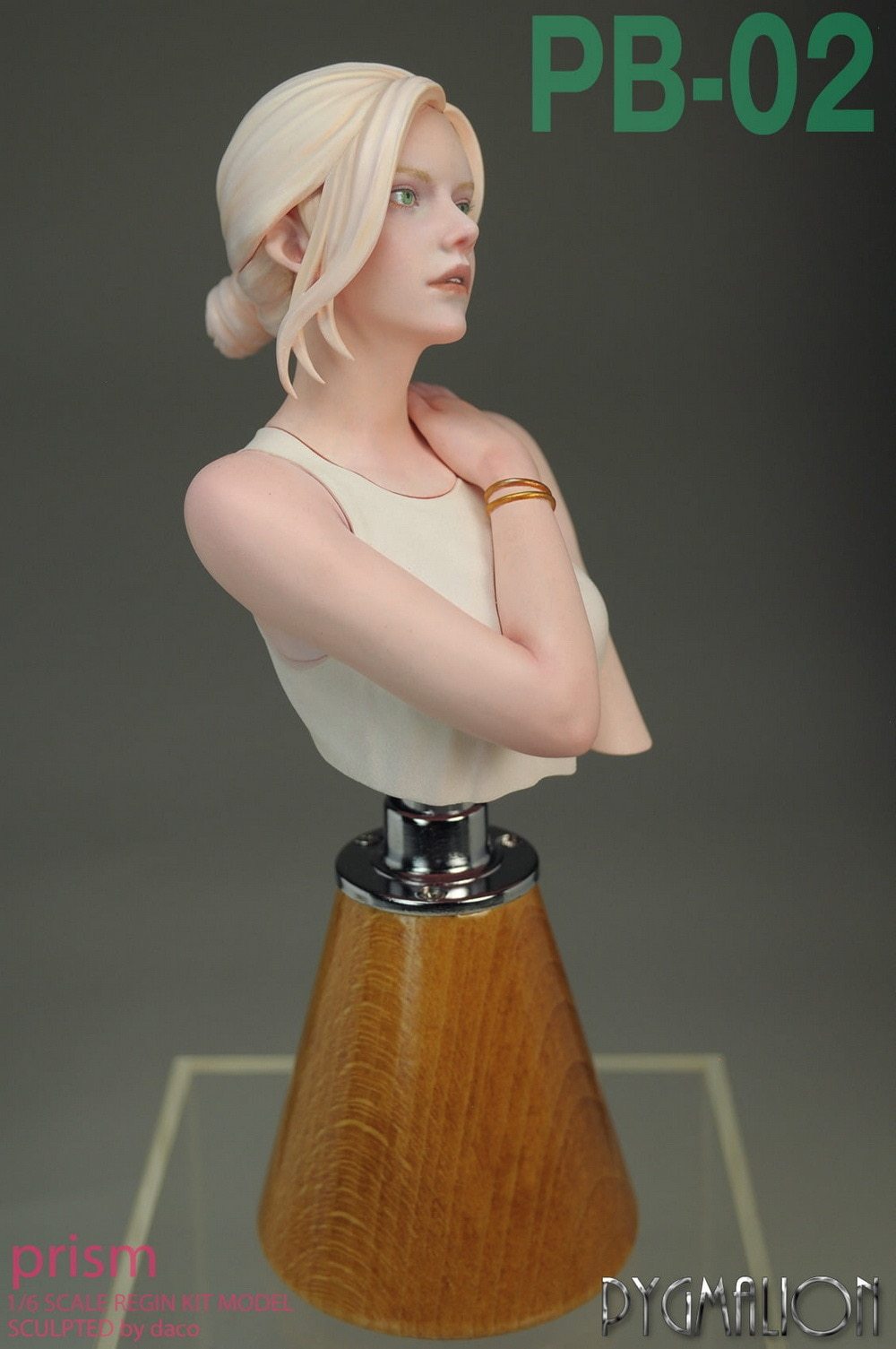 Garage Kit DPBY DACO female bust ratio unknown gk hand-made white model PB-02 blonde sister