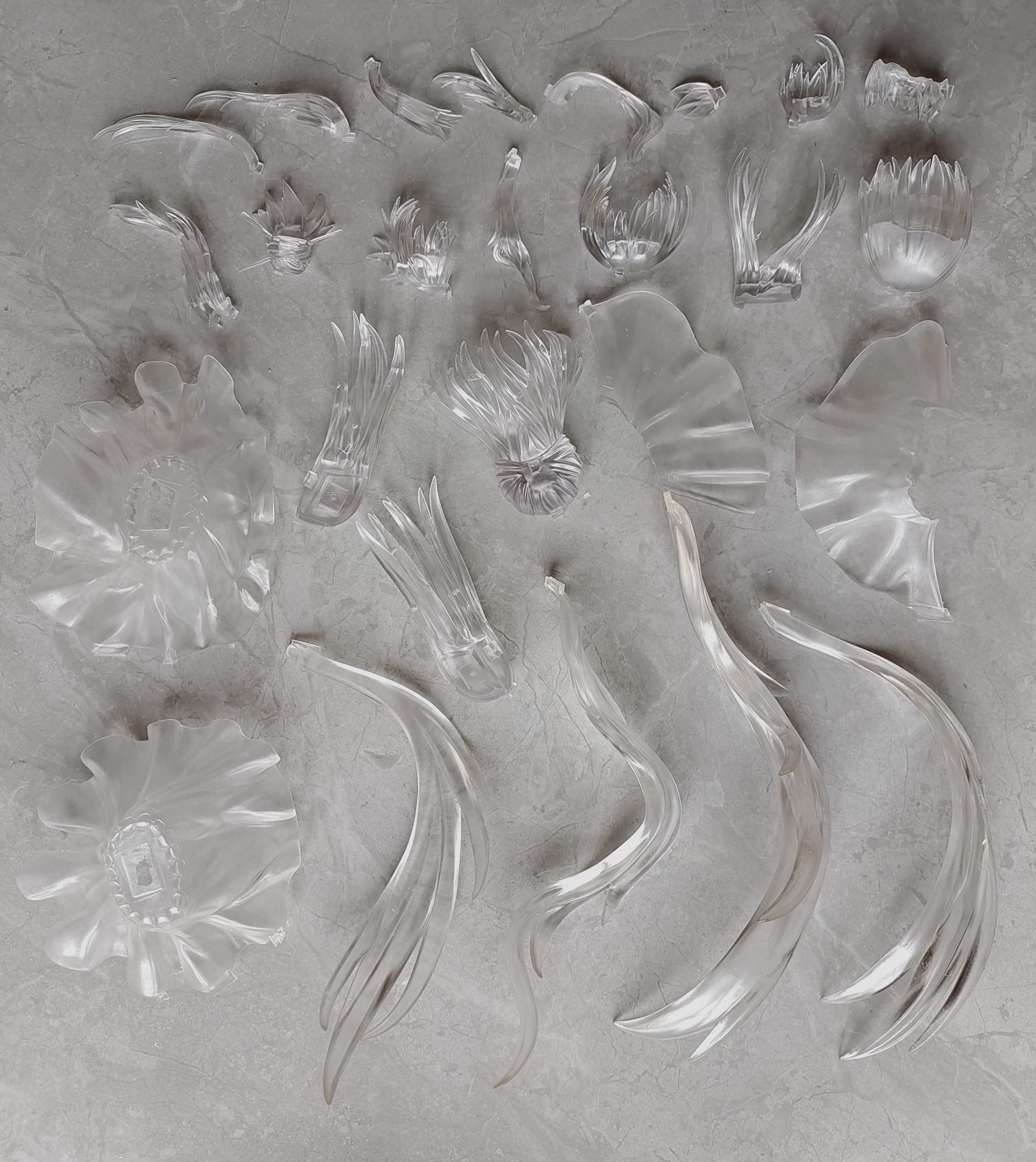 Garage Kit  hand-made resin white mold  winter chocolate (Matthew Chloe Eliya) white mold spot