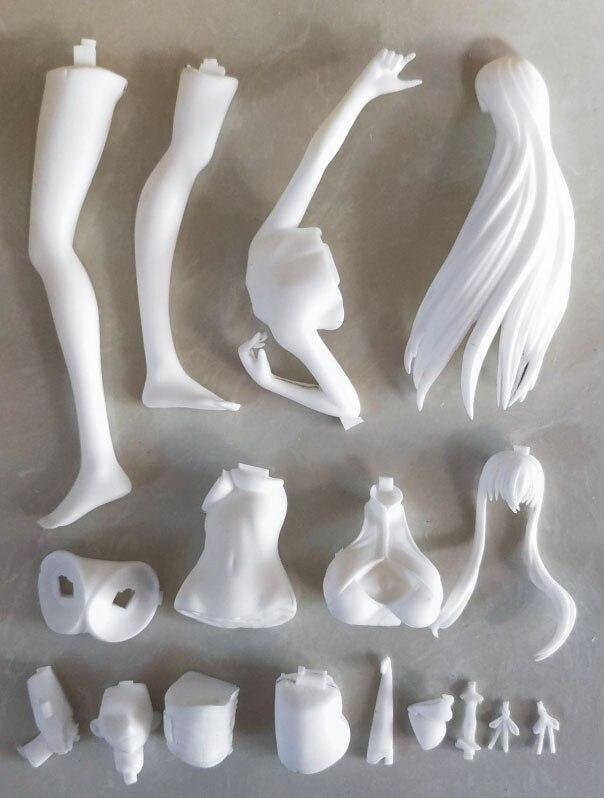 Garage Kit Unpainted Garage Resin Model Kit hands do battle valkyries stuffed with die.it beria dew water